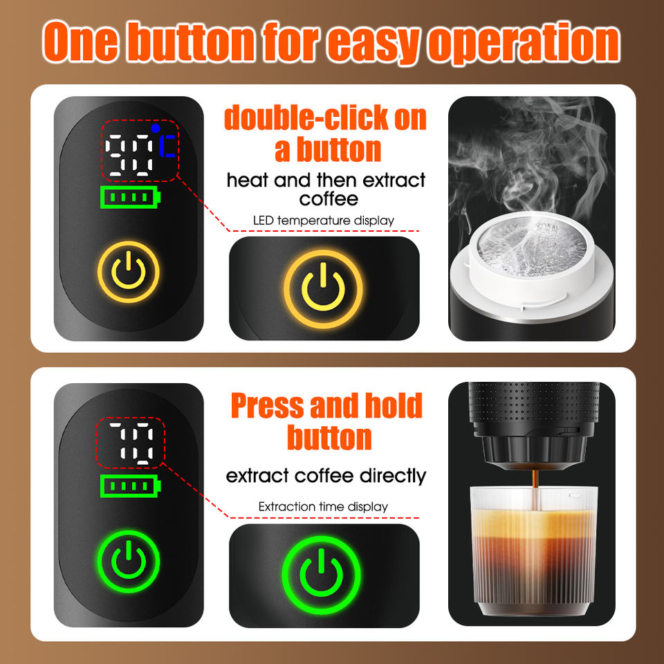 AROMIO™ Portable Espresso Barista